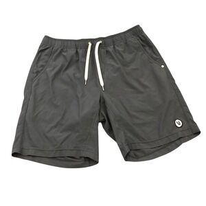 Vuori Kore Short Mens L Charcoal Grey Performance Athletic Board Shorts 7.5"